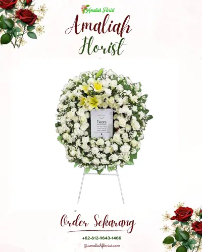 Krans Bunga Duka Cita di Puday
